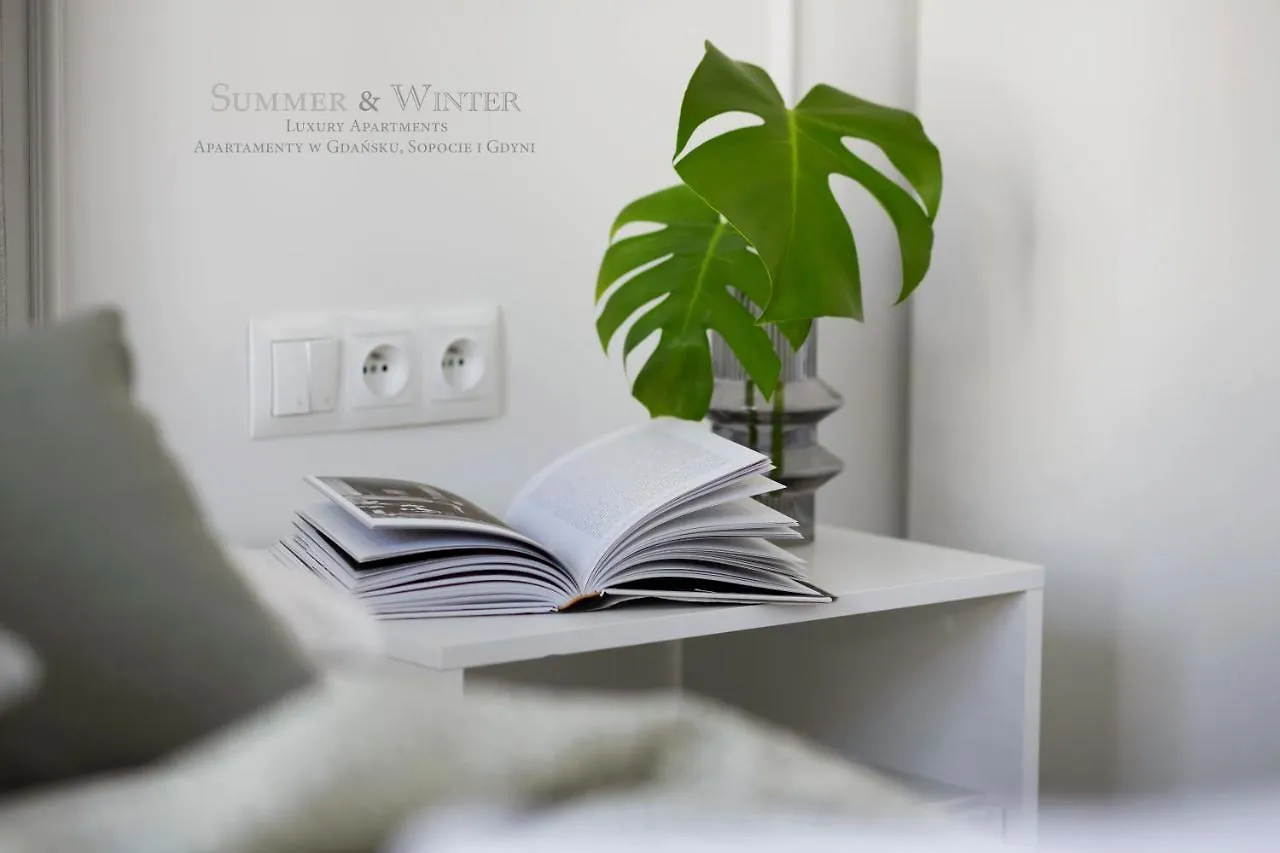 Luxury Summerwinter Malczewskiego 86 M 12 Gdansk, Parking Podziemny Na Pilota Apartment Gdansk