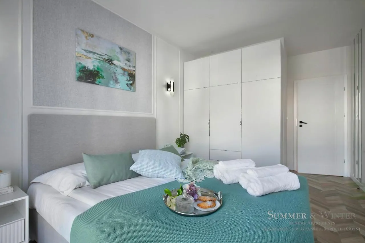 Luxury Summerwinter Malczewskiego 86 M 12 Gdansk, Parking Podziemny Na Pilota
